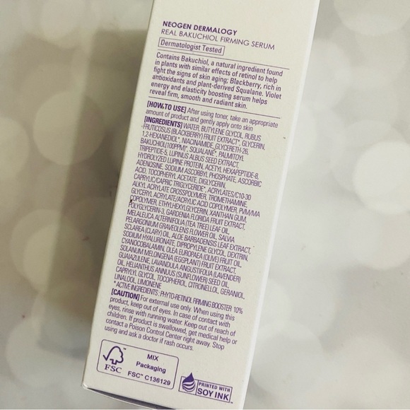 BNIB NEOGEN DERMALOGY REAL BAKUCHIOL FIRMING SERUM - Picture 6 of 6
